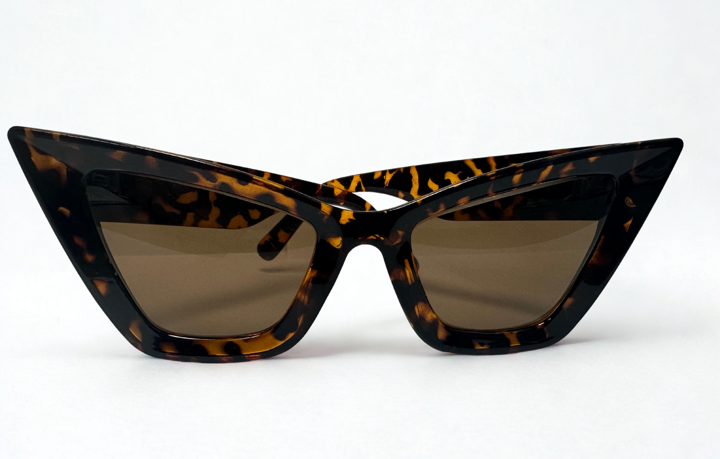 Brown Tortoise Extreme Cat Eye