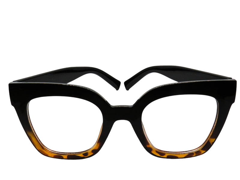 Vintage Shape Black and Tortoise