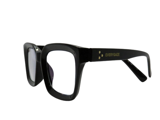 Black Square Shape Unisex