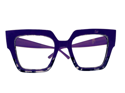 Purple and Black