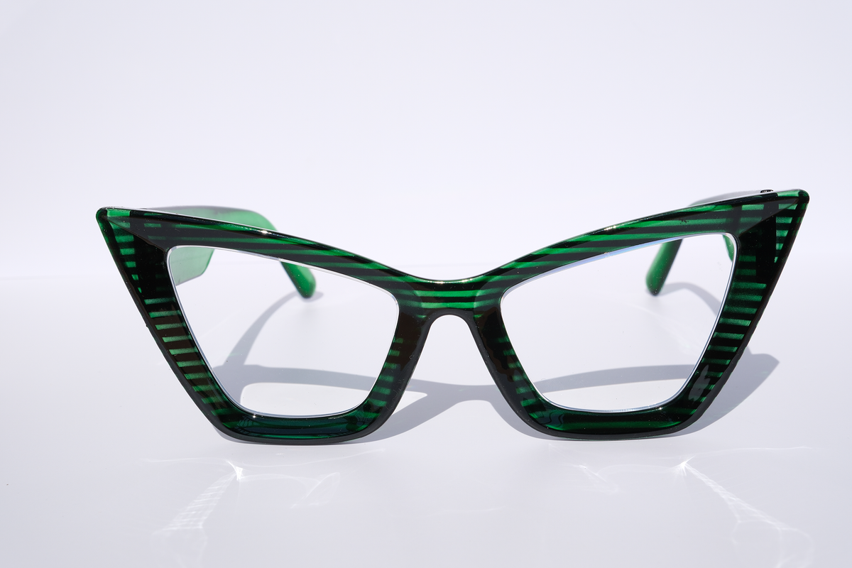 Emerald Green Extreme Cat Eye
