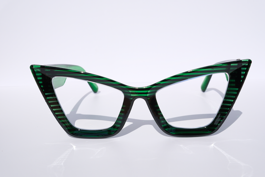 Emerald Green Extreme Cat Eye