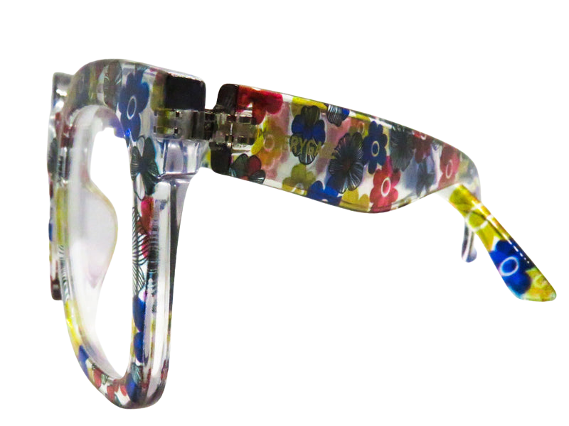 Flower Power on Clear Background