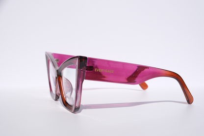 Purple Extreme Cat Eye