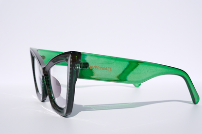 Emerald Green Extreme Cat Eye