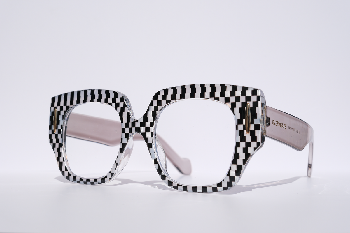 Black and White Checkered