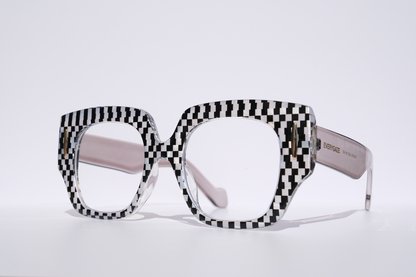 Black and White Checkered
