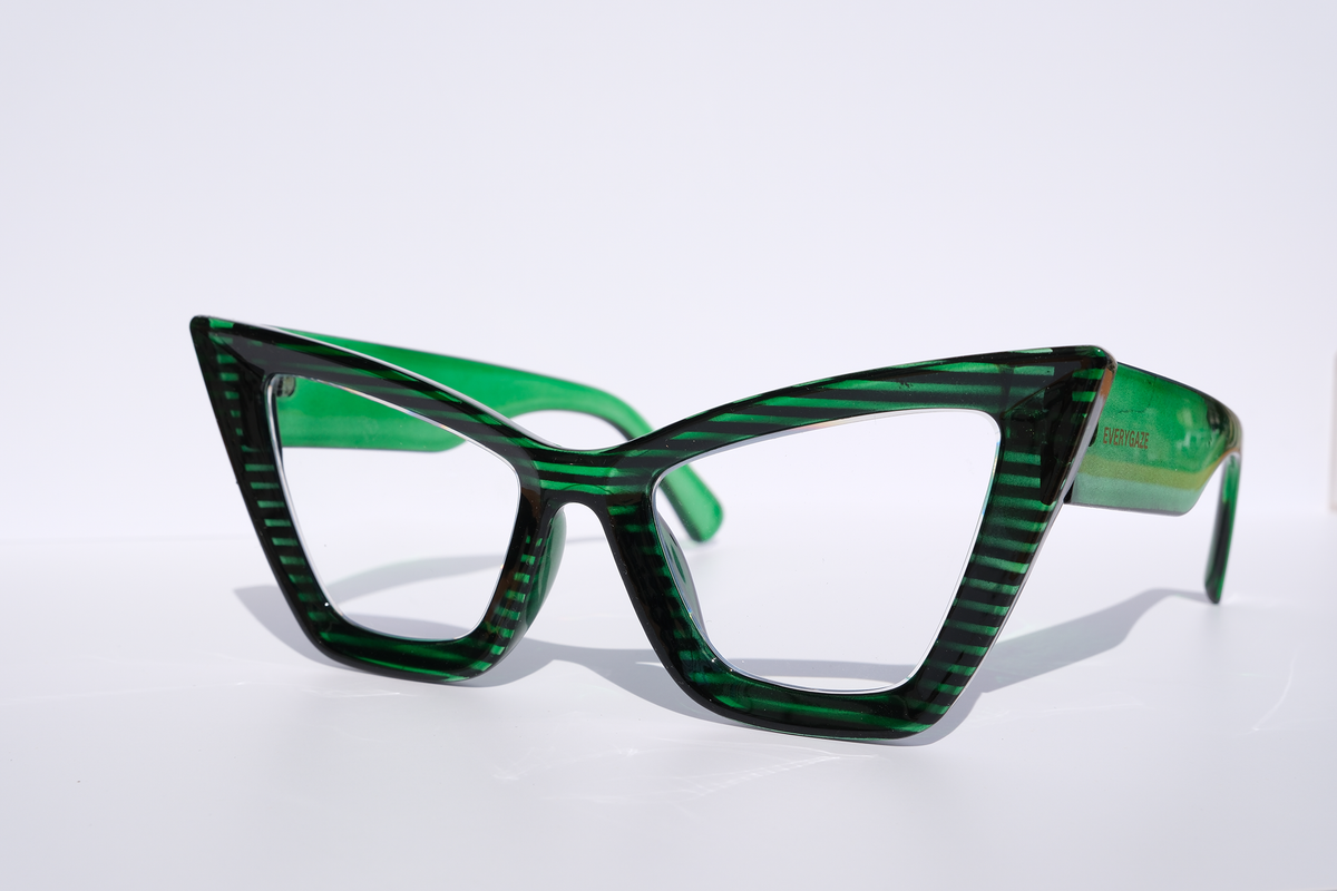 Emerald Green Extreme Cat Eye