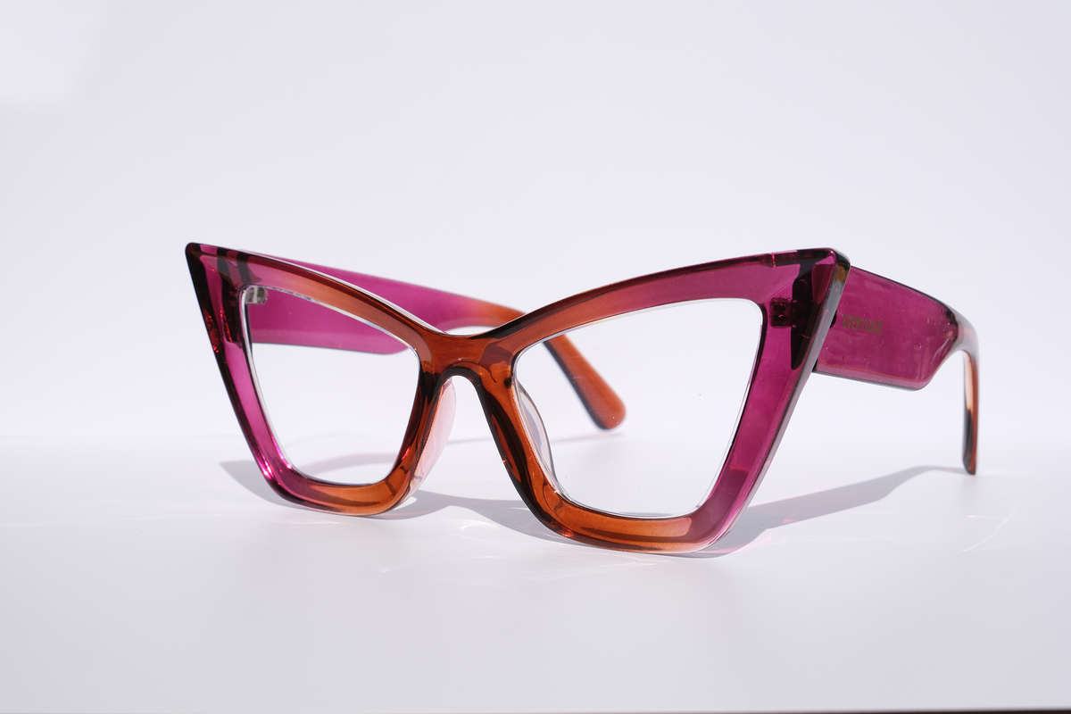 Purple Extreme Cat Eye