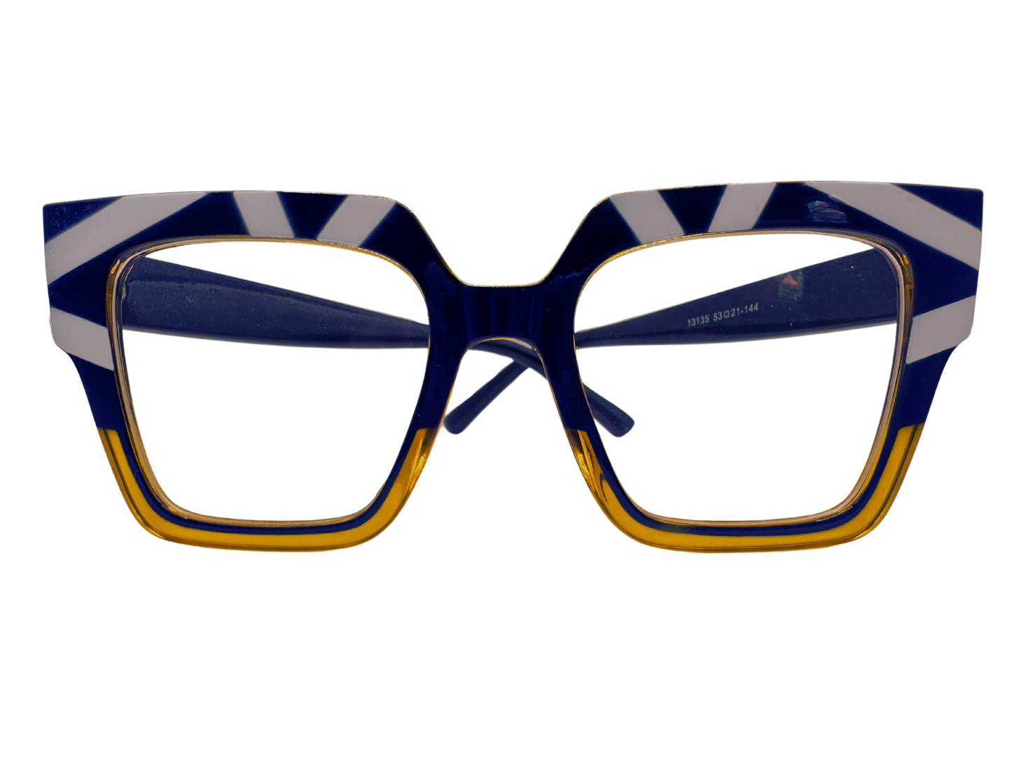 Navy Blue and White Stripes