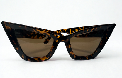 Brown Tortoise Extreme Cat Eye