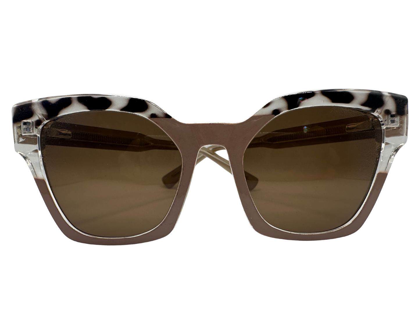 Nude Rimmed Animal Print