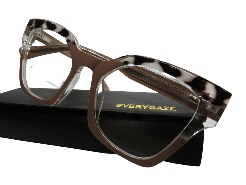 Nude Rimmed Animal Print