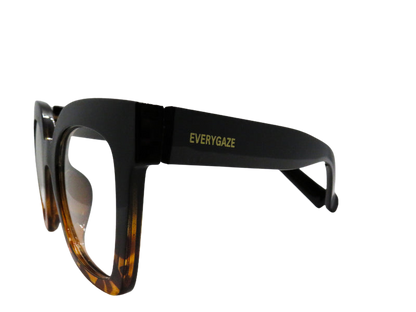 Vintage Shape Black and Tortoise