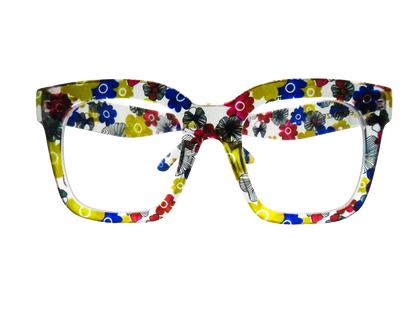 Flower Power on Clear Background