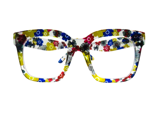 Flower Power on Clear Background
