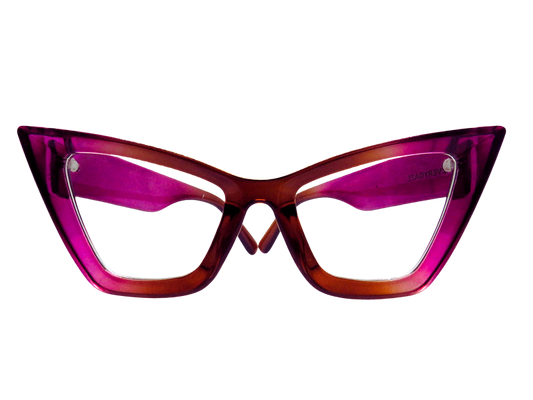 Purple Extreme Cat Eye