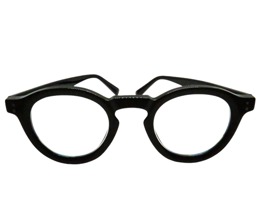 Black Round Shape Unisex