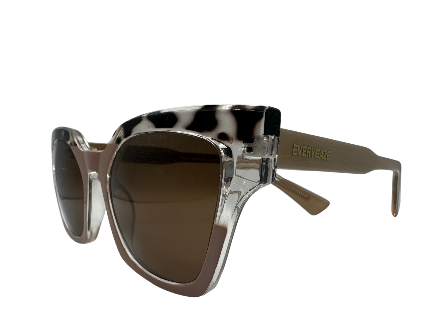 Nude Rimmed Animal Print