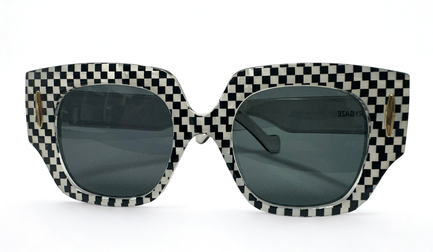 Black and White Checkered