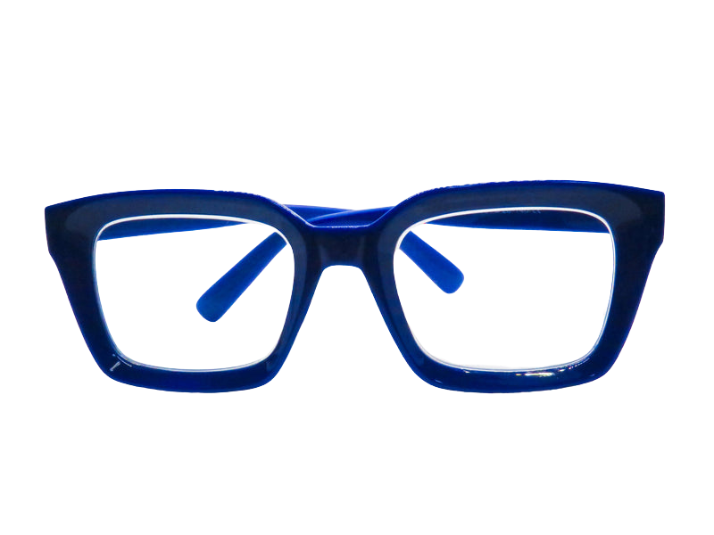 Electric Blue Square Shape