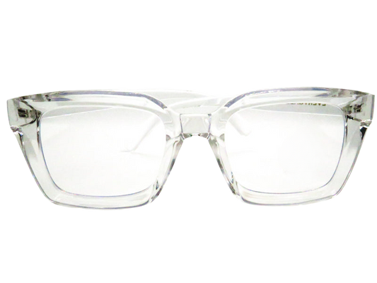 Clear Square Shape Unisex