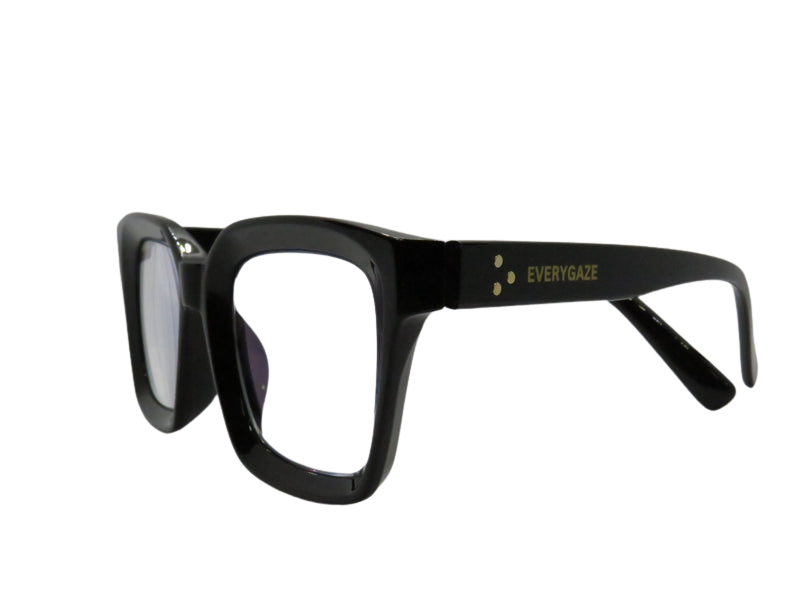 Black Square Shape Unisex